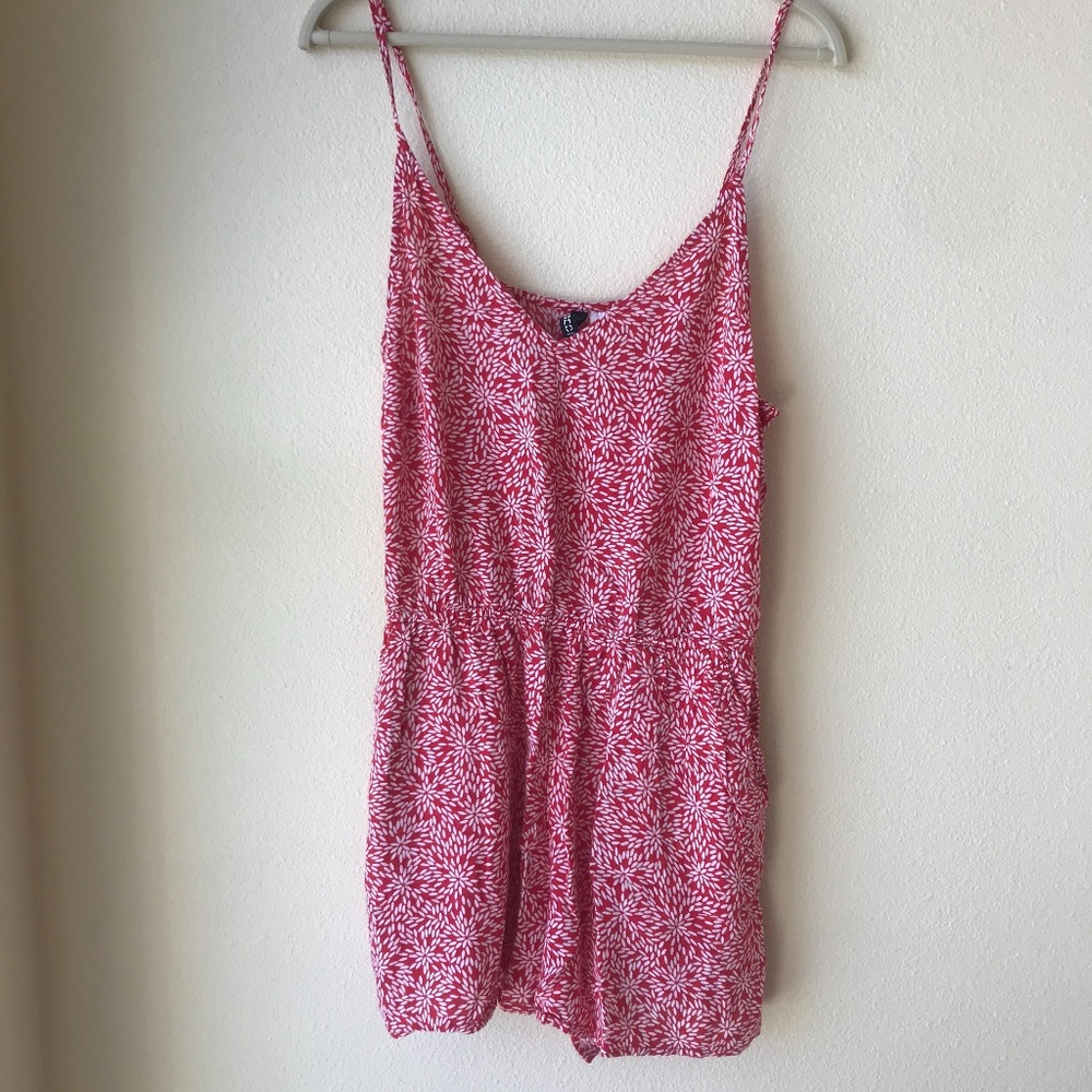 H&M | Red & White Romper